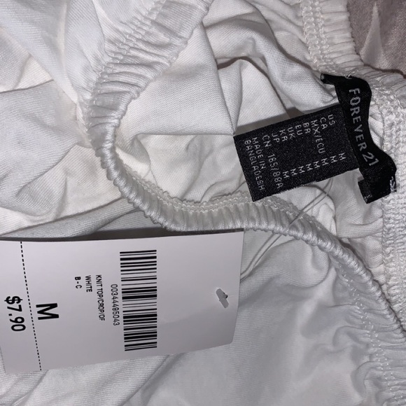 Forever 21 white off the shoulder top - Picture 1 of 2